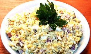 Как приготовить Рыбный салат_Самый вкусный рецепт.