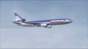 Federal Express Flight 705 - Landing Animation