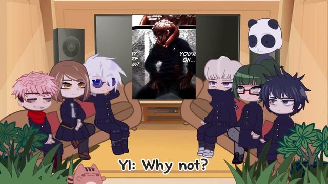 Tokyo School React To Itadori || MANGA || Jujutsu Kaisen || Gacha React смотреть онлайн