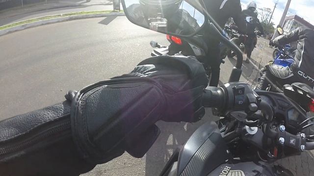 CB 650f- Voltando de Charqueadas com ZX10r, XJ6, Ninja250, SV650, Srad750 e GSXS750 смотреть онлайн