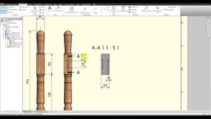Чертим штурвал 3D в инвенторе / «stuur»-«wiel» 3D in Inventor Ship's wheel - Part 2