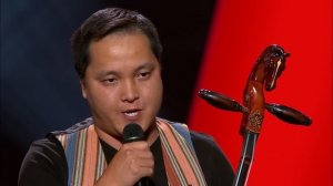 Mongolian Throat Singing Blind Auditions SHOCKS The Voice Coaches | Bites