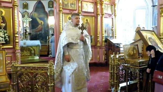 25 мая 2023 г. Вознесение Господне. Проповедь настоятеля Смоленского храма прот.Иоанна Монаршека