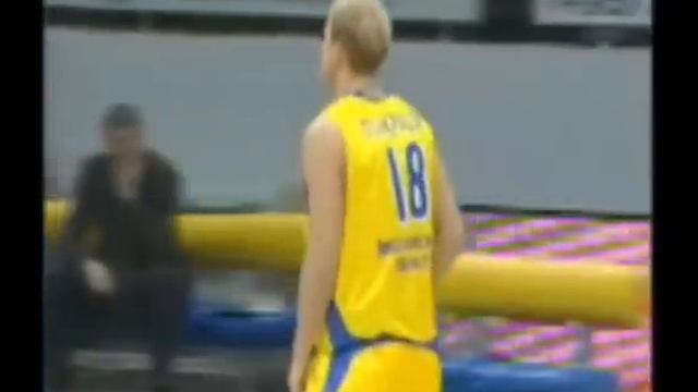 Anton Ponkrashov ( Антон Понкрашов ). BC Khimki - Cska Vvs 13/12/2008 Basketball ( Баскетбол )