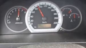 Дэу Джентра АКПП. Динамика разгона с 0 до ...
