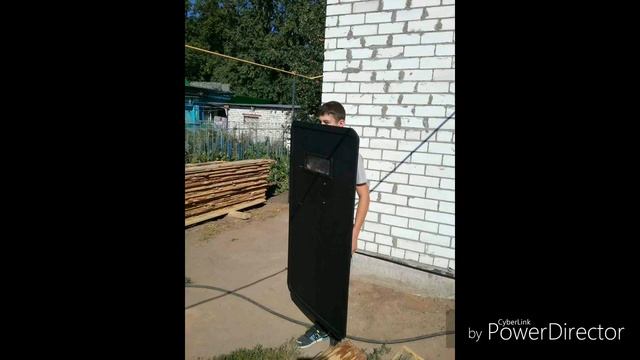 КАК СДЕЛАТЬ СВОИМИ РУКАМИ ПОЛИЦЕЙСКИЙ ЩИТ!!! DIY
