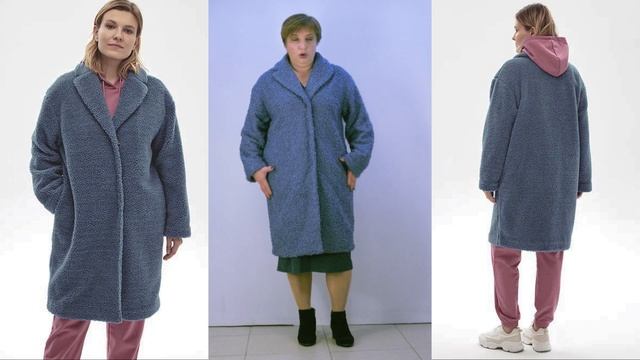 Платье и Бобмер из жаккарда. Пальто из букле. Новинки женской одежды 14 2021 каталога Фаберлик. смотреть онлайн