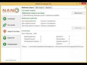Тестирование NANO Антивирус Pro 1.0