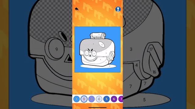 Coloring Brawl Stars by numbers смотреть онлайн