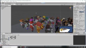 Simple Apocalypse cartoon assets unity