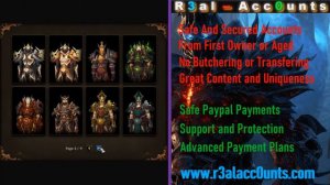 R3alAcc0unts 30k AV 480 Mounts 446 ilvl Rogue 140 Title WoW World of Warcraft BfA Account *SOLD*