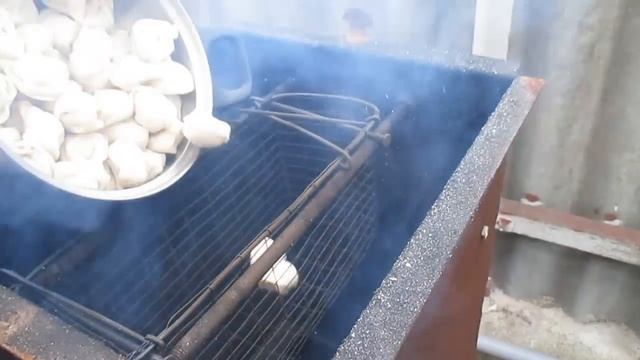 Копченые пельмени (нестандартное решение).