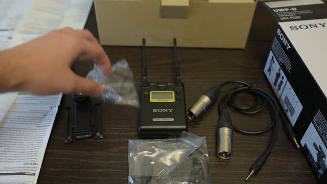 SONY UWP-D26 and URX-PO3D Unboxing. смотреть онлайн