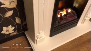 Паровой Электрический Камин от Real Flame.Красивый Белый.Камин Olympic 3D