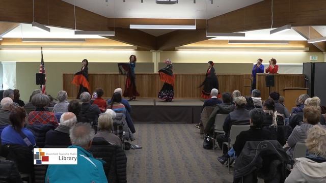 Bloomfield Township Public Library 'Flamenco Dance Performance' смотреть онлайн