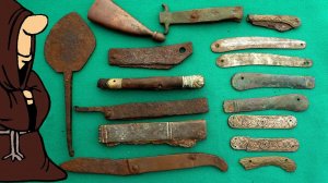 Самые старые ножи в коллекции складных ножей РИ и СССР / USSR knife collection