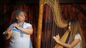 Takirari - Bolivian Folk Song (Flute and Harp Duet)