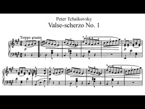 Петр Чайковский / Pyotr Tchaikovsky: Вальс-скерцо, Op.7 (Valse-Scherzo)