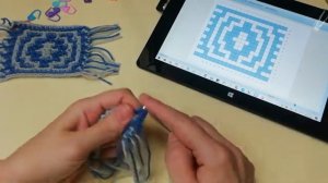 Мозаичное вязание. Видеоурок для новичков.