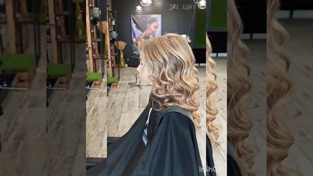 Укладка и стрижка на детских волосах Styling and cutting on children's hair #укладкаволос #styling
