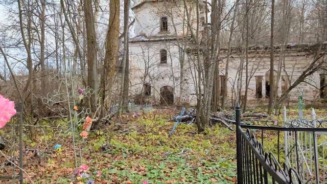 Церковь Илии Пророка в с. Бедарёво, Любимского района. Дата съёмки: 02 ноября 2022г.