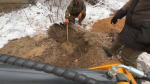 ЭКСКВАВАТОРНАЯ УСТАНОВКА В РАБОТЕ С МИНИ ПОГРУЗЧИКОМ Волгодонец -  Land Digger