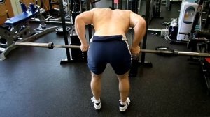 Тренировка спины для начинающих часть1