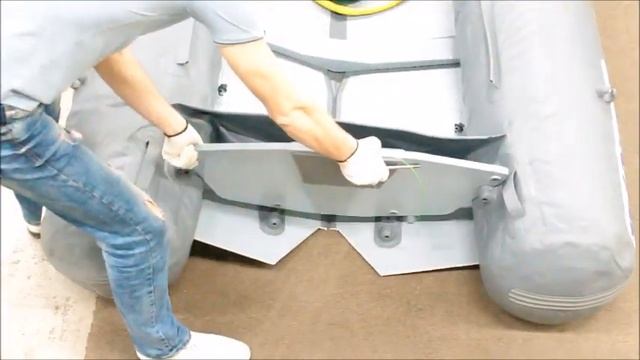 Сборка новой складной лодки WinBot 275ARF смотреть онлайн