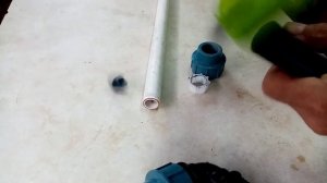 Стыкование ПНД и полипропиленовой труб без пайки.