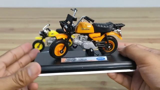 Honda Monkey & Honda Gorilla Skala 1:18 смотреть онлайн