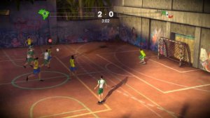 FIFA Street 3 - Brazil (Brasil) vs Mexico - Gameplay XBOX 360 HD [Xenia]