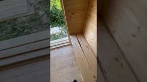 Баня 4х2 с двумя отделениями