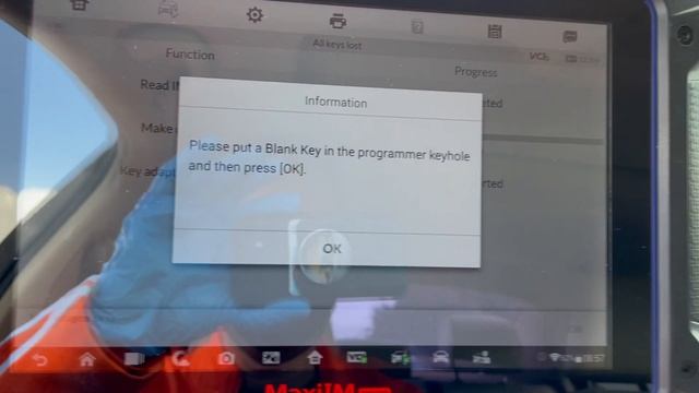 IM608 Volkswagen Jetta 2017 MQB OBD programming all keys lost смотреть онлайн