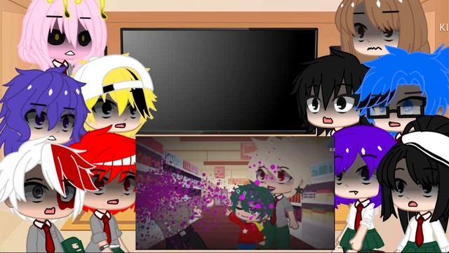 Pro heroes & Class 1-A reacts to Bang meme ~ MHA ~ read desc смотреть онлайн