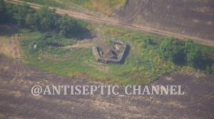 Удар БПЛА-камикадзе по РЛС ВСУ/Strike at the AFU radar system by UAV-kamikaze