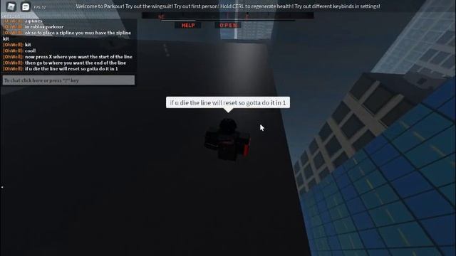 How to use ziplines in PARKOUR смотреть онлайн