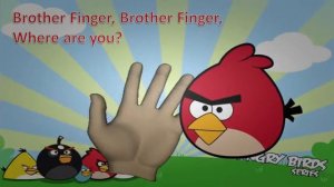 Angry Birds Finger Family Song Nursery Rhyme Kids Angrybirds Baby Songs