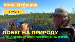Побег на природу. 5-ти дневные приключения на рыбалке. Часть 5. Заключительная. Мешок рыбы #рыбалка