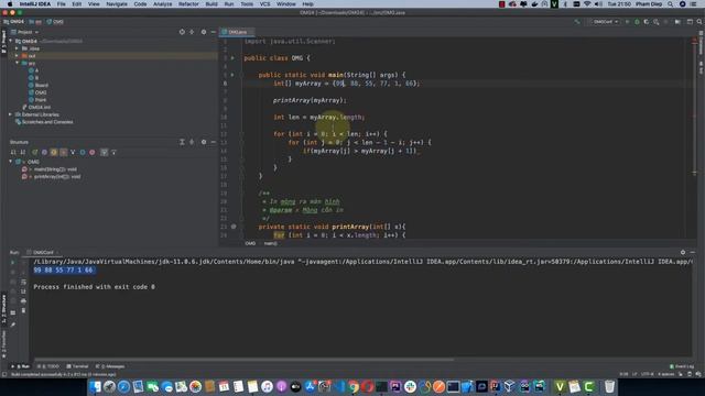 Tự học lập trình java cơ bản: Sắp xếp nổi bọt (Bubble sort) смотреть онлайн