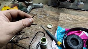 Пайка тонких проводов на лапухах.