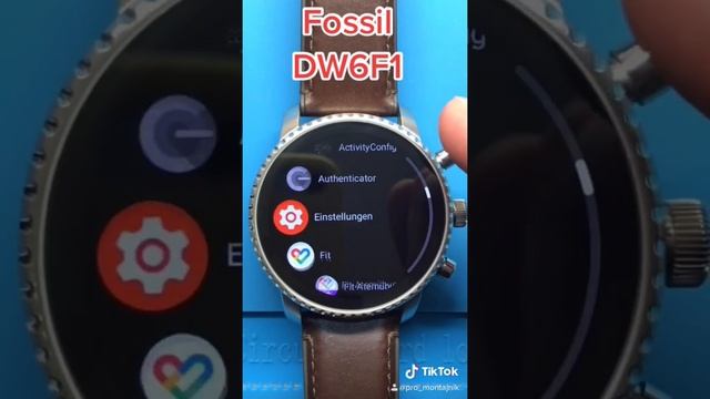 Ремонт "заумных" часов Fossil DW6F1 pro_montajnik