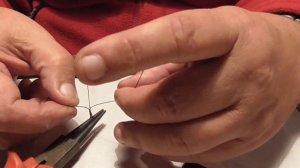 Кивок для рыбалки из щетины дикого кабана "Косичка"