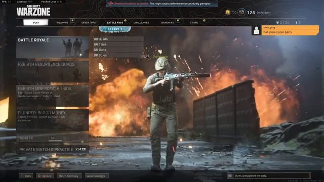 Warzone ! After a long break смотреть онлайн