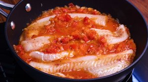 Рыба по-сицилийски. Как вкусно приготовить рыбу на сковороде. Fish the Sicilian way.