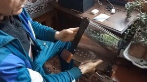 Электрообогреватель из глянцевателя