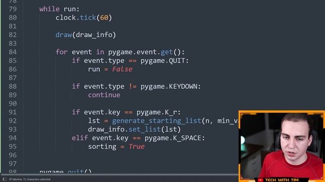 Python Sorting Algorithm Visualizer Tutorial