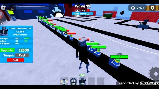 ПРОХОЖДЕНИЕ ТУАЛЕТ ТОВЕР ДЕФЕНС ТОЛЬКО КАМЕРА МЕНЫ! смотреть онлайн