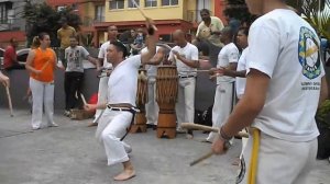 Roda de Capoeira na Academia Villa Esportes Organização Graduado Alabê Parte I 02/10/2011