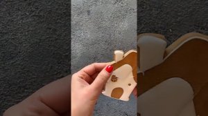 Делаем оригинальные Пряники в виде домиков на Новый год