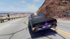 Cars vs Police Spike Strips #2 - BeamNG DRIVE